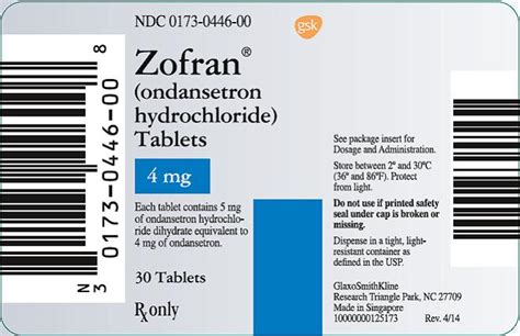 Zofran Administration