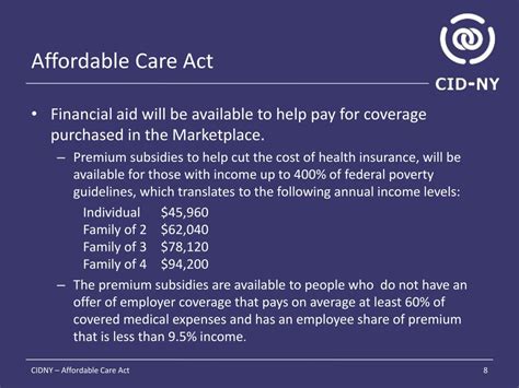 affordable care act plans