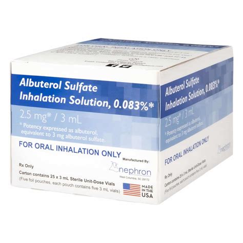 albuterol nebulizer