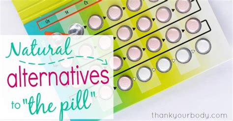 alternatives to birth control pills