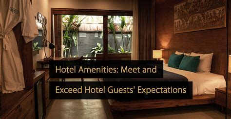 amenities and services