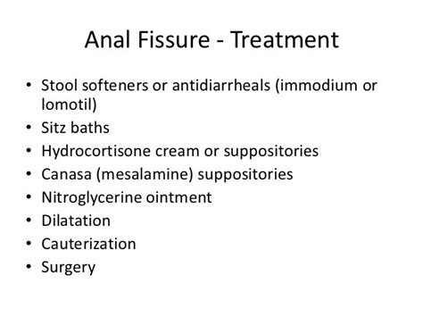 Anal Pain Treatment