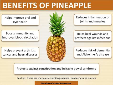 ananas fruit skin health
