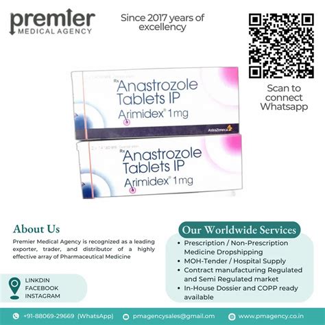 Anastrozole statistics