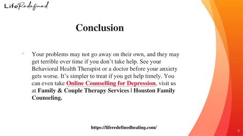 anxiety conclusion
