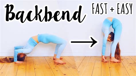 backbends and forward bends