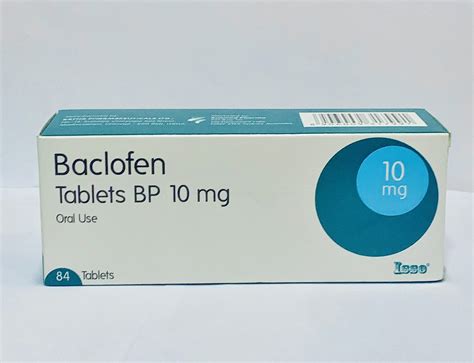 Baclofen 10mg Tablets