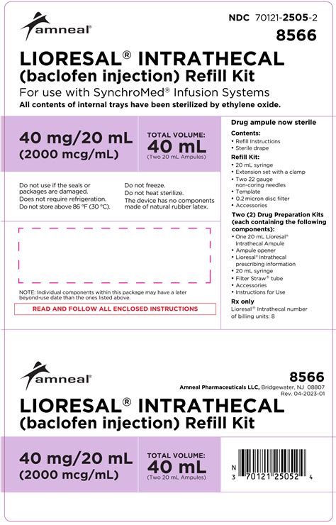 Baclofen Future Directions