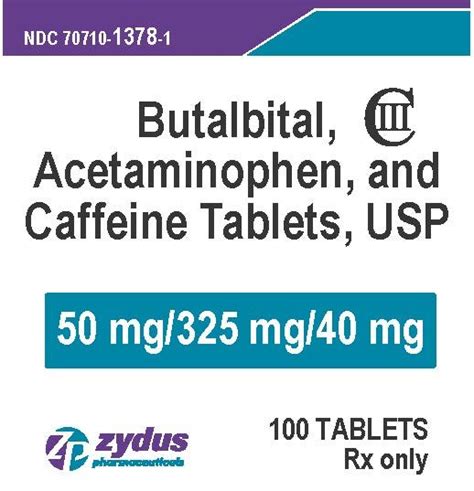Benefits of Butalbital Acetaminophen