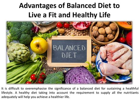 Benefits of a Balanced Diet