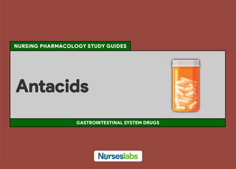 benefits of antacid drugs