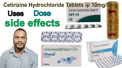 benefits of cetirizine hydrochloride 10mg tablets