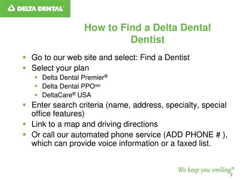 Benefits of Delta Dental California Insurance Plans