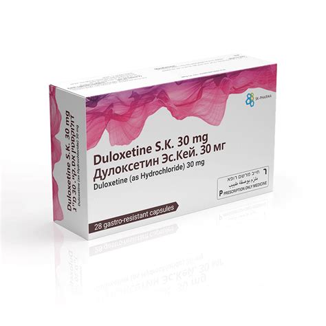 Benefits of Duloxetine 30mg