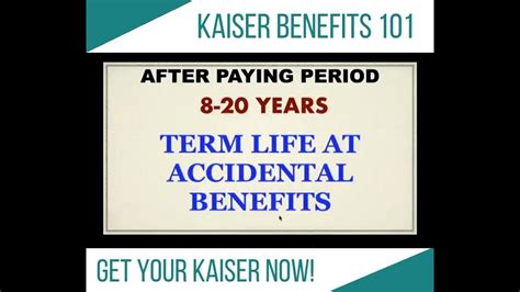 Benefits of Kaiser Insurance