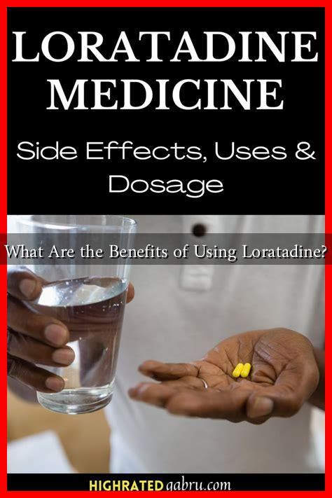Benefits of loratadine