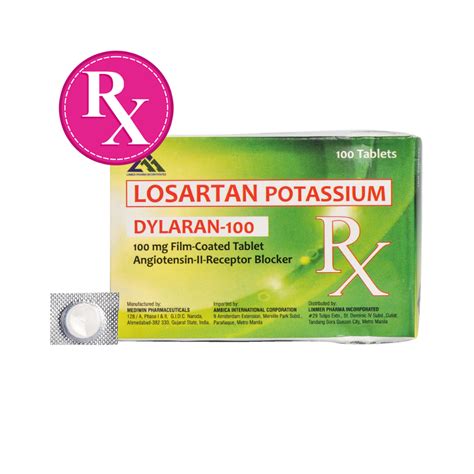 Benefits of Losartan Potassium 100mg