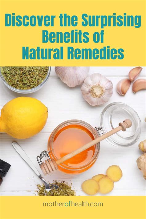 Benefits of Natural Remedies