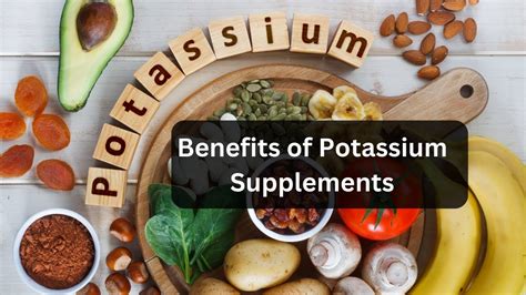 benefits of potassium supplements
