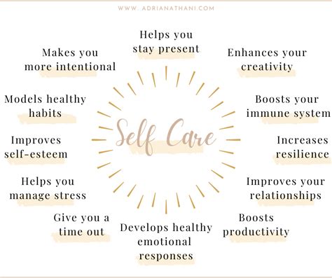 benefits of self care