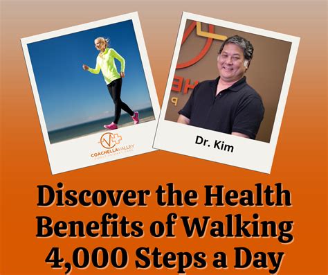 Benefits of walking 4000 steps per day