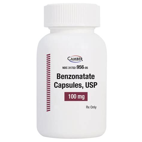 Benzonatate medication