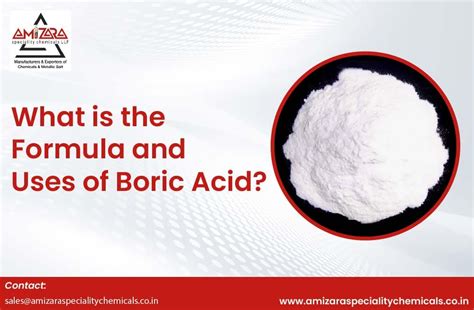 Boric Acid Uses