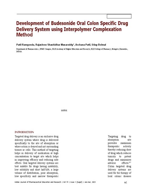 budesonide delivery methods