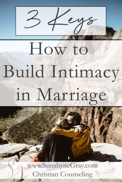 Building Intimacy