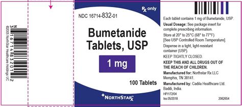 Bumetanide 2mg Side Effects