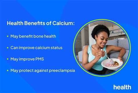 Calcium benefits