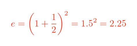 Calculating e