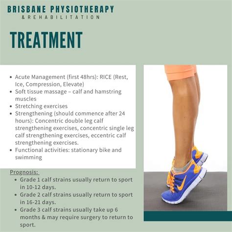 calf muscle pull treatment options