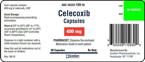 Celecoxib Warnings