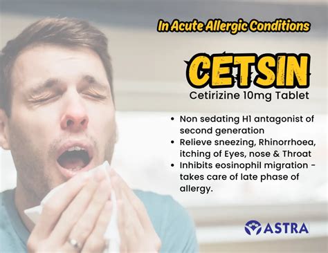 Cetirizine 10mg Side Effects
