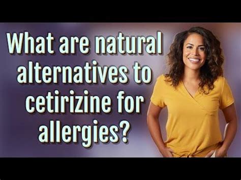 Cetirizine HCl alternatives