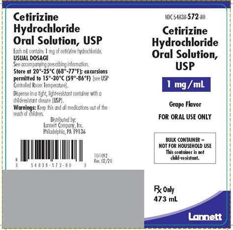 cetirizine hydrochloride interactions