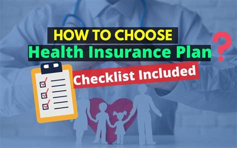 choosing health insurance plan