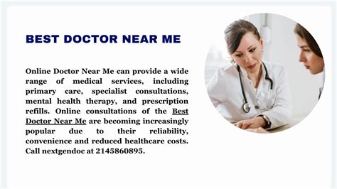choosing the best doctor near me
