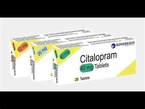 Benefits of citalopram