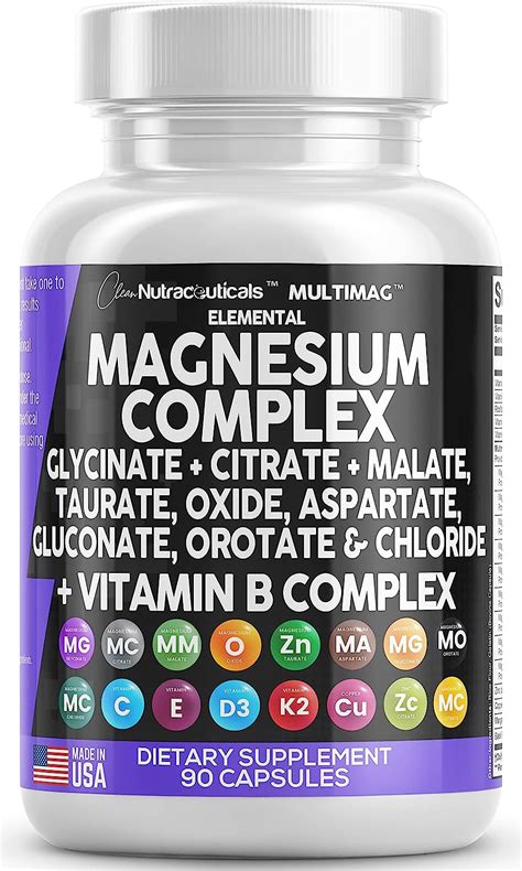Citrate and magnesium combination