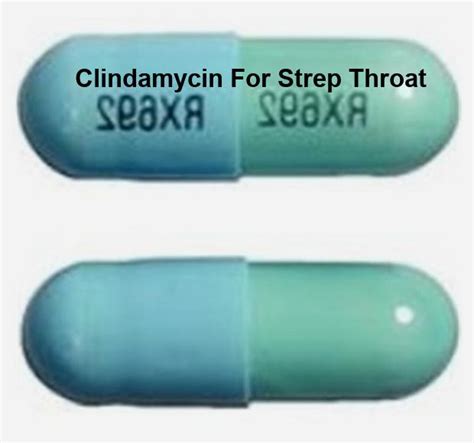 Clindamycin working against strep throat