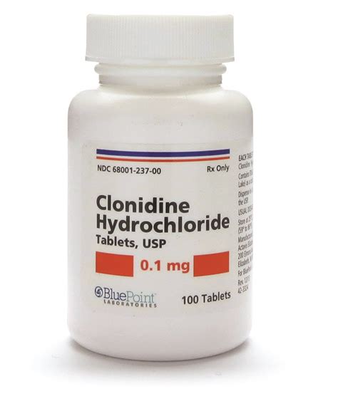 Clonidine medication