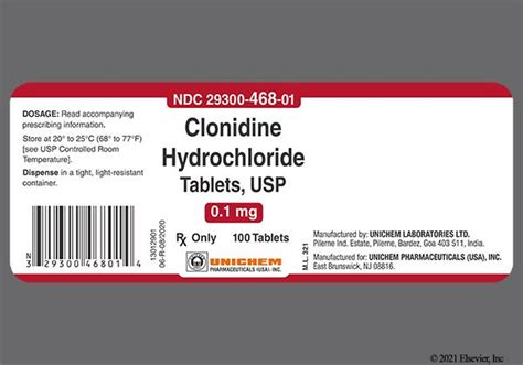 Clonidine dosage