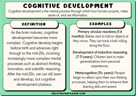 Cognitive Development