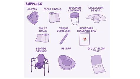 collecting stool sample