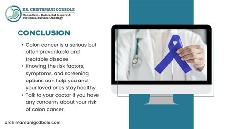 colon cancer conclusion