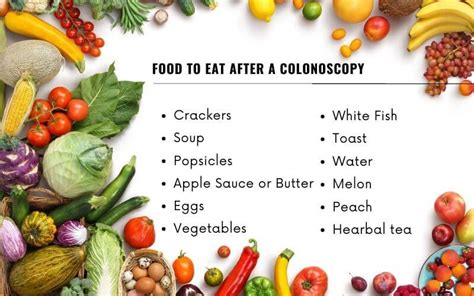 colonoscopy diet