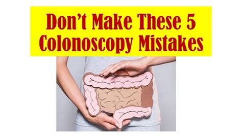 Common Mistakes to Avoid During Colonoscopy Prep