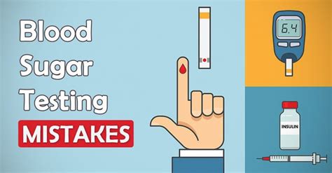 common mistakes blood sugar